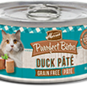Merrick Purrfect Bistro Grain Free Duck Pate Canned Food for Adult Cats