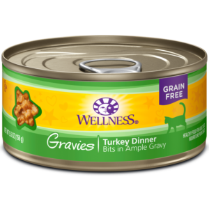 Wellness Turkey Gravies Canned Food for Adult Cats