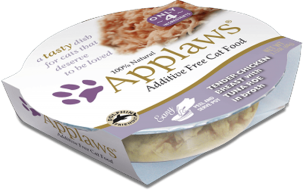 Applaws Chicken Breast with Tuna Roe Tub Food for Adult Cats