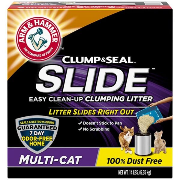Arm & Hammer Slide Multi-Cat Litter - 14lbs