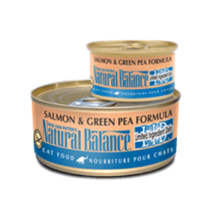 Natural Balance Limited Ingredient Diet Salmon & Green Peas Canned Food for Adult Cats