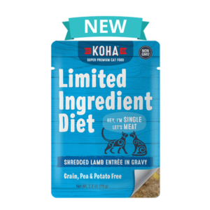 Koha Limited Ingredient Diet Shredded Lamb Canned Food for Adult Cats