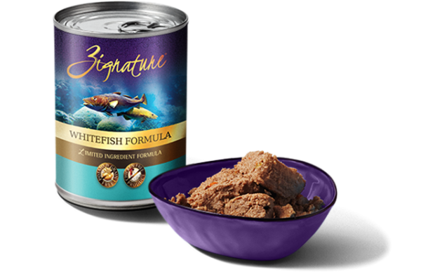 Zignature Grain Free Limited Ingredient Whitefish Recipe for Adult Dogs - 13oz