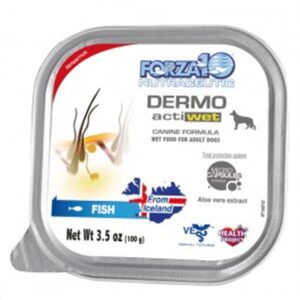 Forza10 Dermo Fish Actiwet Food for Dogs - 3.5oz