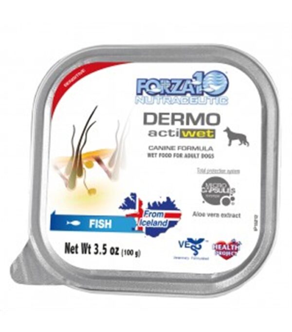 Forza10 Dermo Fish Actiwet Food for Dogs - 3.5oz