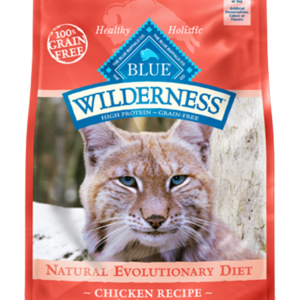 Blue Wilderness Grain Free Indoor Hairball & Weight Control Recipe for Adult Cats - 5lbs