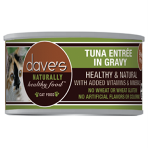 Dave's Naturally Healthy Grain Free Tuna in Gravy for Cats