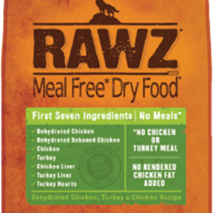RAWZ Meal Free Chicken & Turkey Dry Food for Dogs