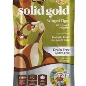 Solid Gold Grain Free Winged Tiger Quail Dry Food for Adult Cats