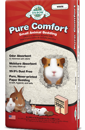 Oxbow Pure Comfort Small Animal Bedding - White