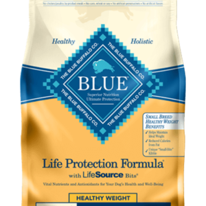 Blue Buffalo Life Protection Healthy Weight Chicken & Brown Rice Dry Food for Small Breed Adult Dogs - 5lbs