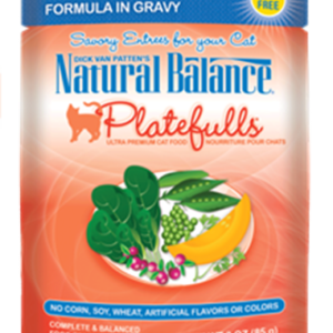 Natural Balance Platefulls Chicken & Pumpkin Pouches for Adult Cats