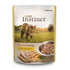 Instinct Grain Free Healthy Cravings Chicken Pouches for Adult Cats