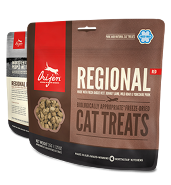Orijen Regional Red Freeze-Dried Treats for Cats