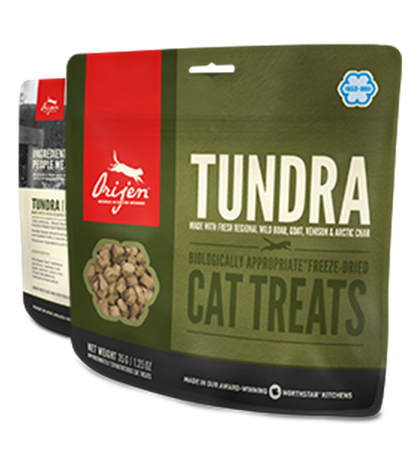 Orijen Tundra Freeze-Dried Treats for Cats