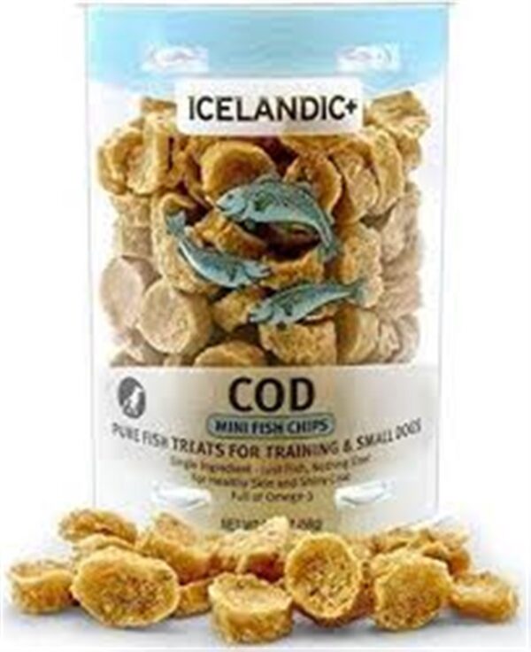 Icelandic Cod Fish Chips Dog Treat