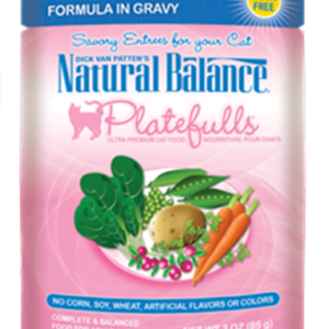 Natural Balance Platefulls Salmon, Tuna & Crab Pouches for Adult Cats