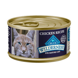 Blue Wilderness Grain Free Chicken Canned Food for Mature Cats