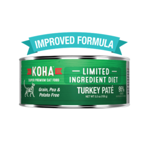 Koha Limited Ingredient Diet Turkey Pate Canned Food for Adult Cats