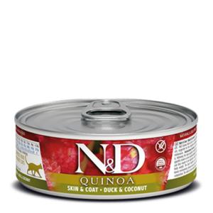 Farmina Quinoa Functional Line Skin & Coat Duck Canned Food for Adult Cats - 2.8oz