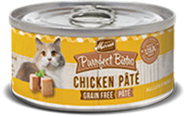 Merrick Purrfect Bistro Grain Free Chicken Pate Canned Food for Adult Cats
