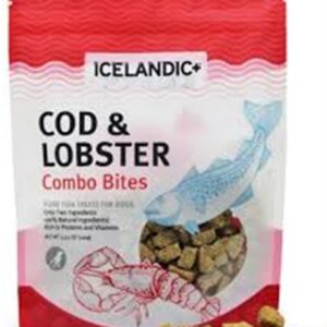 Icelandic Cod & Lobster Combo Bites Dog Treats