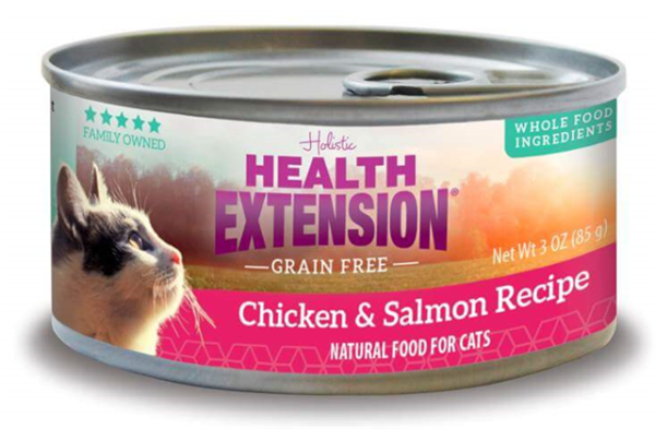 Health Extension Chicken & Salmon for Cats - 2.8oz