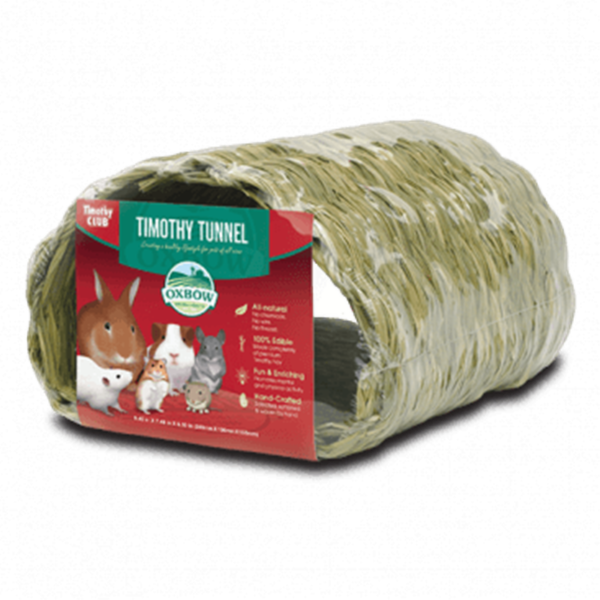Oxbow Timothy CLUB Tunnel Toy for Small Animals