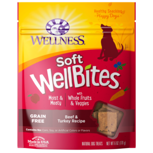 Wellness Wellbites Beef & Turkey Soft & Chewy Treat for Dogs