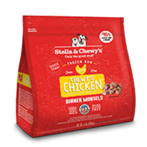 Stella & Chewys Raw Frozen Chicken Morsels Formula for Adult Dogs