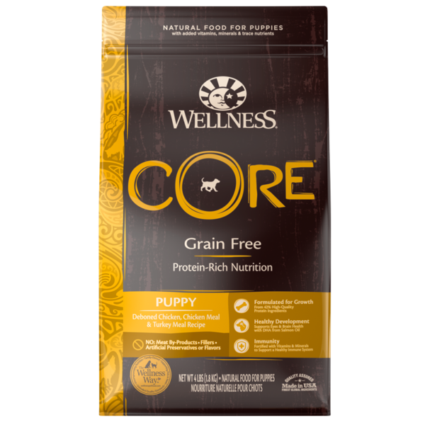 Wellness CORE Grain Free Chicken & Turkey Dry Food for Puppies