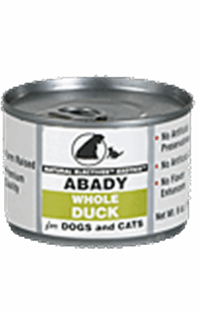 Abady Natural Electives Ground Duck for Dogs & Cats - 6oz