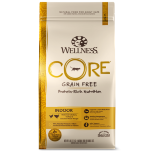 Wellness CORE Grain Free Indoor Chicken & Turkey Dry Food for Adult Cats