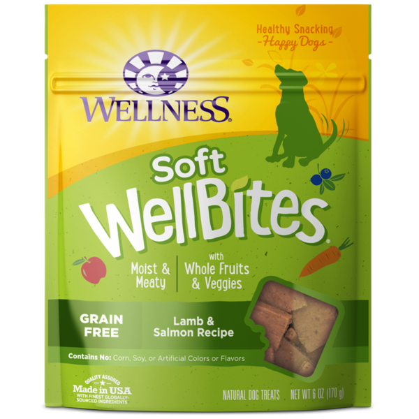Wellness Wellbites Lamb & Salmon Soft & Chewy Treat for Dogs