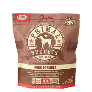 Primal Raw Frozen Pork Formula for Dogs