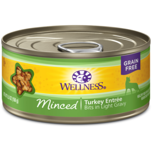 Wellness Turkey Minced Canned Food for Adult Cats