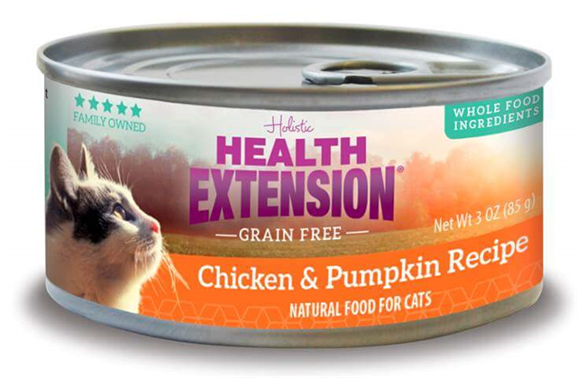 Health extension cat clearance food