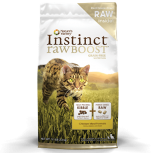 Instinct Grain Free Raw Boost Chicken Dry Food for Adult Cats