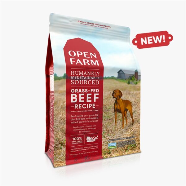 Open Farm Grass-Fed Beef Dry Food for Adult Dogs