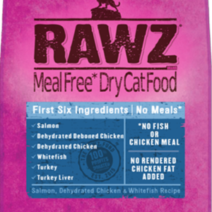 RAWZ Meal Free Salmon, Chicken & Whitefish Dry Food for Cats