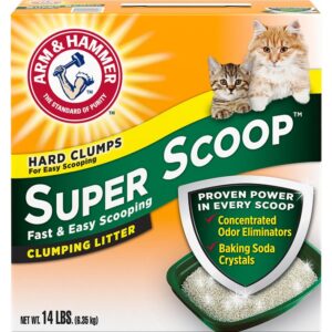 Arm & Hammer Super Scoop Fresh Scent Litter - 14lbs