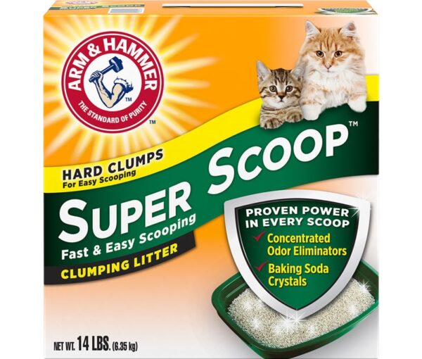 Arm & Hammer Super Scoop Fresh Scent Litter - 14lbs