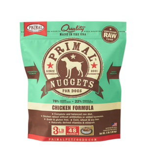 Primal Raw Frozen Chicken Formula for Dogs