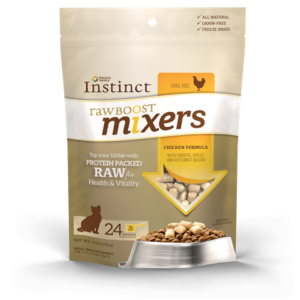 Instinct Grain Free Raw Boost Mixers Chicken Dry Food for Adult Cats