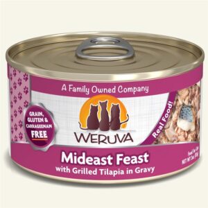 Weruva Classic Grain Free Mideast Feast Canned Food for Adult Cats