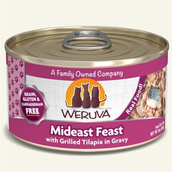 Weruva Classic Grain Free Mideast Feast Canned Food for Adult Cats