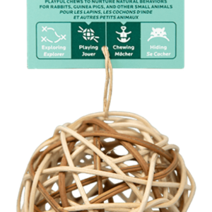 Oxbow Enriched Life Rattan Ball Toy for Small Animals