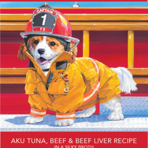 RAWZ Aujou Aku Tuna, Beef & Beef Liver Pouches for Dogs