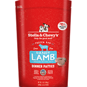 Stella & Chewys Raw Frozen Lamb Patties for Adult Dogs