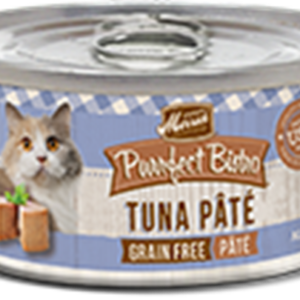 Merrick Purrfect Bistro Grain Free Tuna Pate Canned Food for Adult Cats